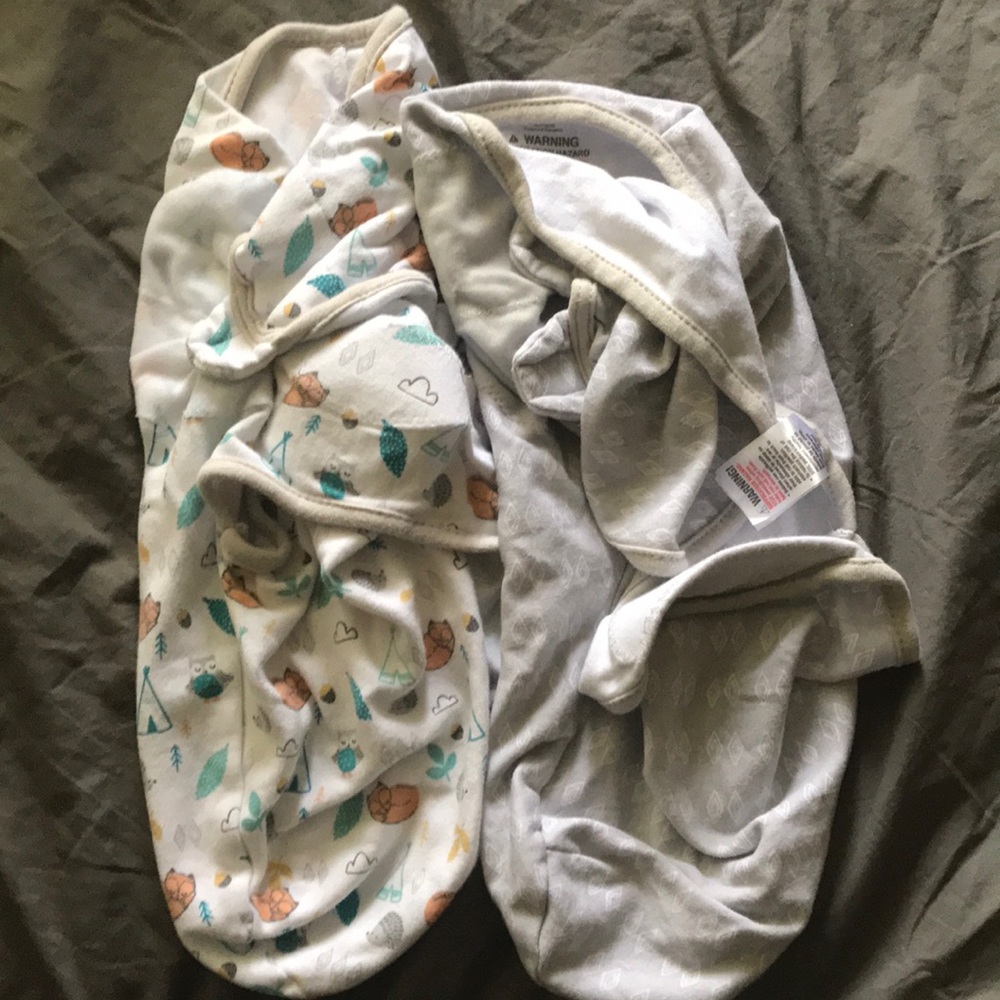 Two EUC swaddleme small/medium size